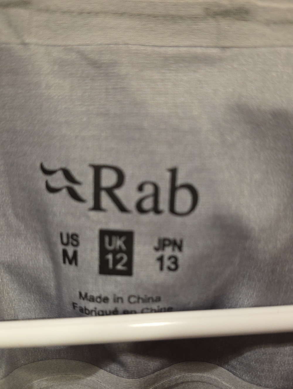 Rab Women's Lightweight Waterproof Hooded Jacket - Dark Gray - Picture 10 of 13